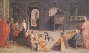 Domenico Beccafumi San Bernardino of Siena Preaching (mk05) oil painting
